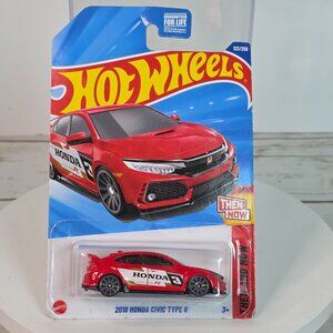 Hot Wheels 2018 Honda Civic Type R Die-Cast Model Car